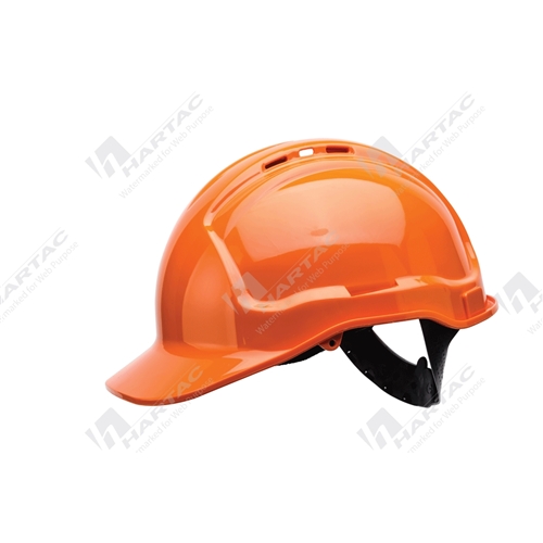 Frontier Tuffgard 6 Points Vented Hard Hat w/ Poly Cradle Suspension