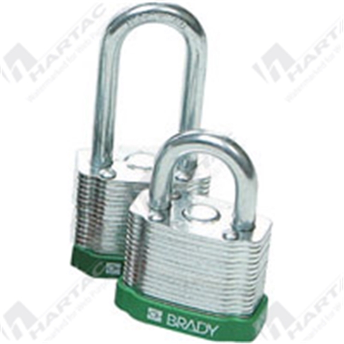 Brady Steel Heavy Duty Padlock Keyed Different