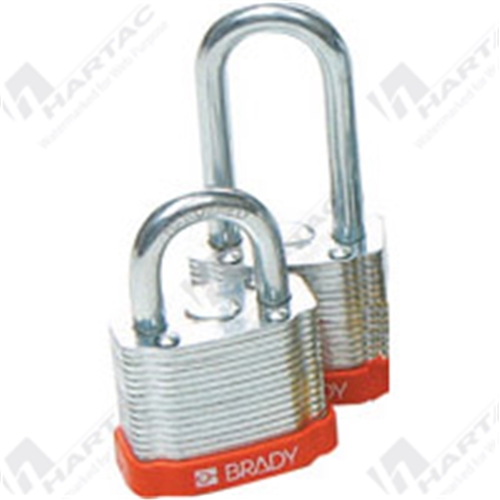 Brady Steel Heavy Duty Padlock Keyed Different