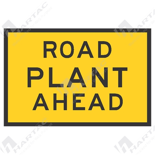 Road Plant Ahead T1-3-1 Box Edge Frame Ref CL 1