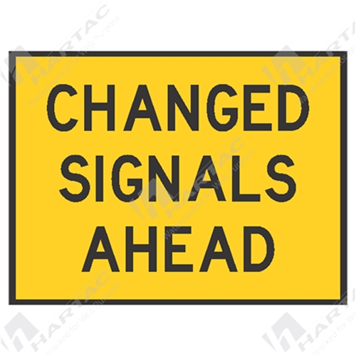 Changed Signals Ahead Box Edge Frame Ref CL 1