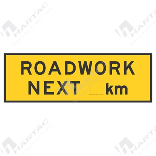 Roadwork Next _km Box Edge Frame Ref CL 1