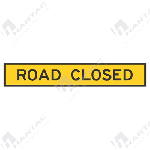Road Closed Box Edge Frame Ref CL 1