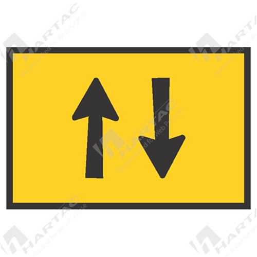 Two Way Traffic Picto Box Edge Frame Ref CL 1