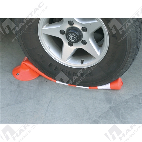 Flexible One Piece Orange Bollard