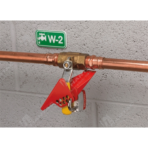 Master Lock Handle On Steel