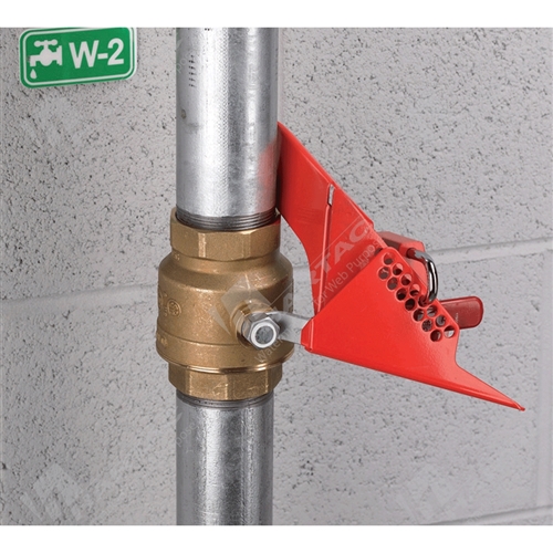 Master Lock Handle On Steel