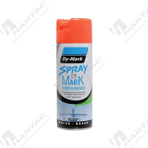 Water Based Spray & Mark Marking Out Paint 350g (Inverted Spray)