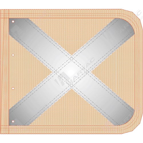 Replacement Mesh Flag For Vehicle Aerial Flag