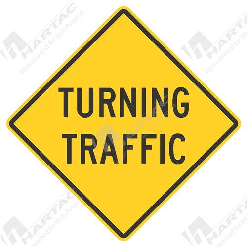 Turning Traffic Aluminium Reflective Class 1