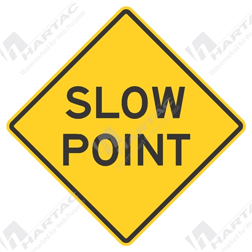 Slow Point Aluminium Reflective Class 1