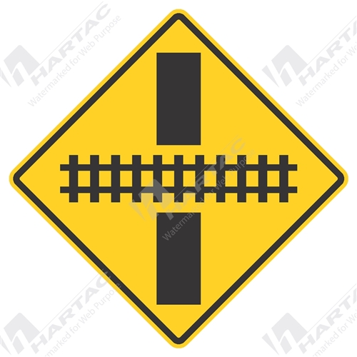 warning signs train crossing