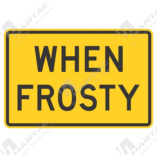 When Frosty Aluminium Reflective Class 1