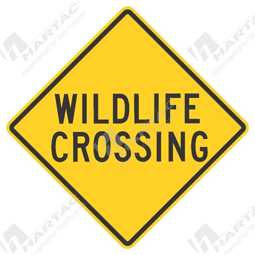 Wildlife Crossing Aluminium Reflective Class 1