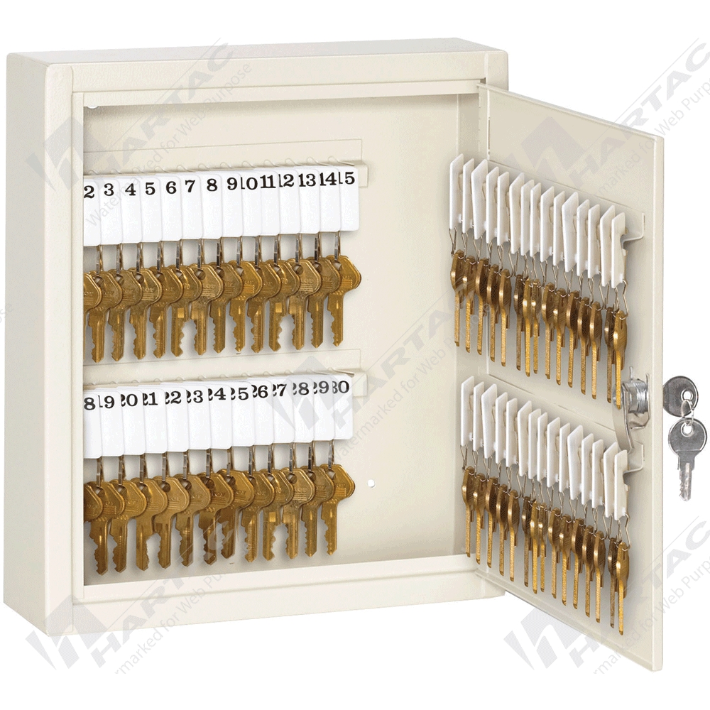 Key Safes Master Lock Key 273 x 311 x 76mm Slotted Key Racks Hold 60 Keys