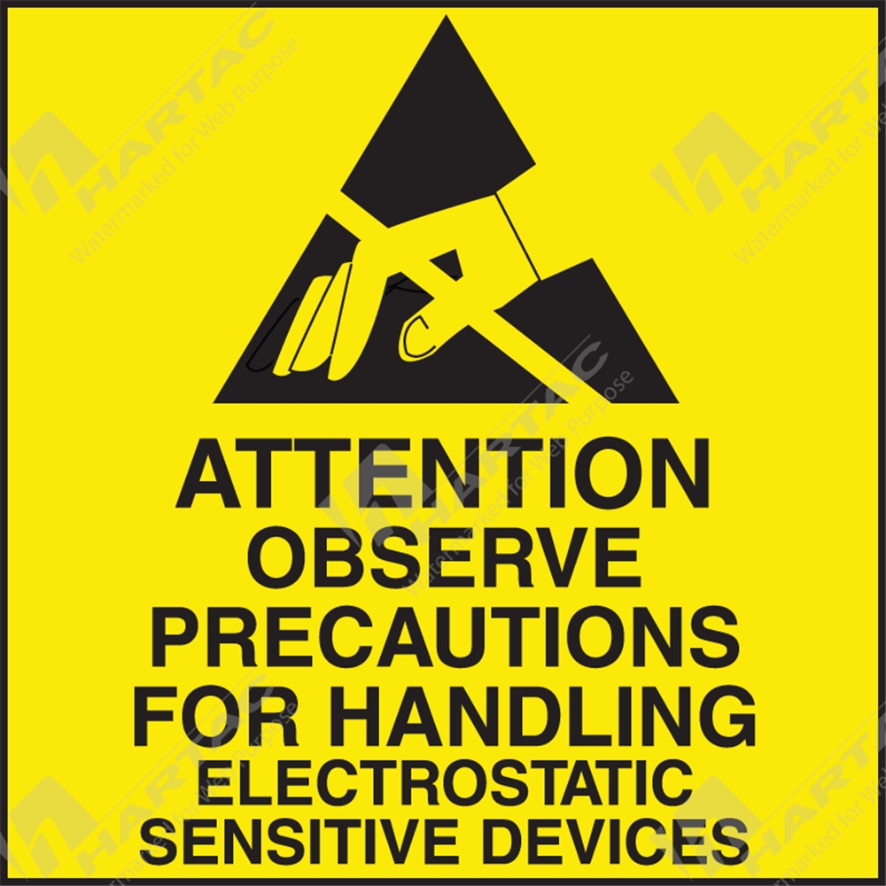 Shipping Labels Attention Observe Precautions Shipping Labels