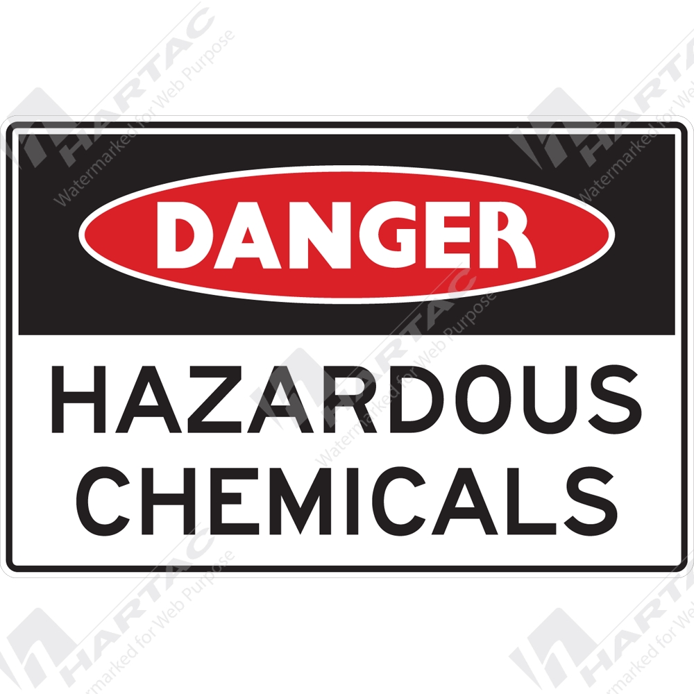 HS5318 Danger (Hazardous Substance) "Hazardous Chemicals