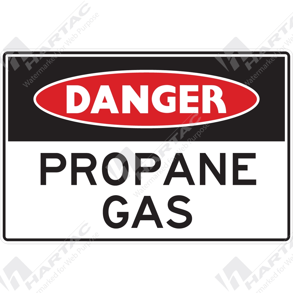 Hazardous Substances Signs Danger Sign Hazardous Substance Propane