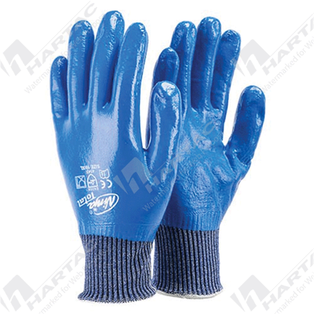 Cut Resistant Gloves Ninja Total Full Nitrile Dip Dyneema (Cut Level