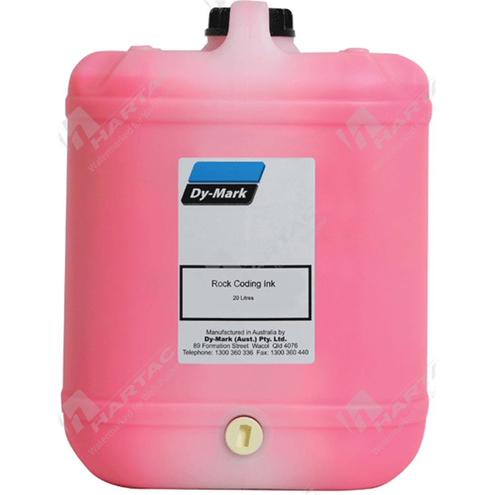 32402011 - Rock Coding Ink White 20L - Hartac Australia